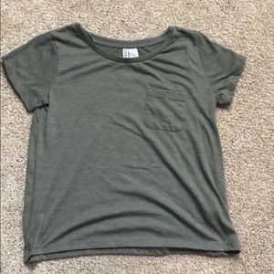DIVIDED Army Green Tee
